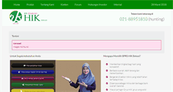 Desktop Screenshot of bprshikbekasi.com